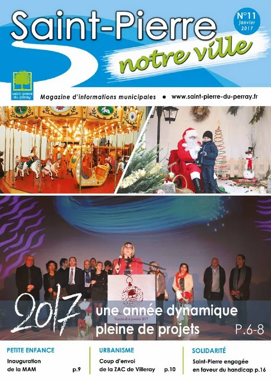 magazine municipal St Pierre du Perray janvier 2017 Catherine Aliquot-Vialat
