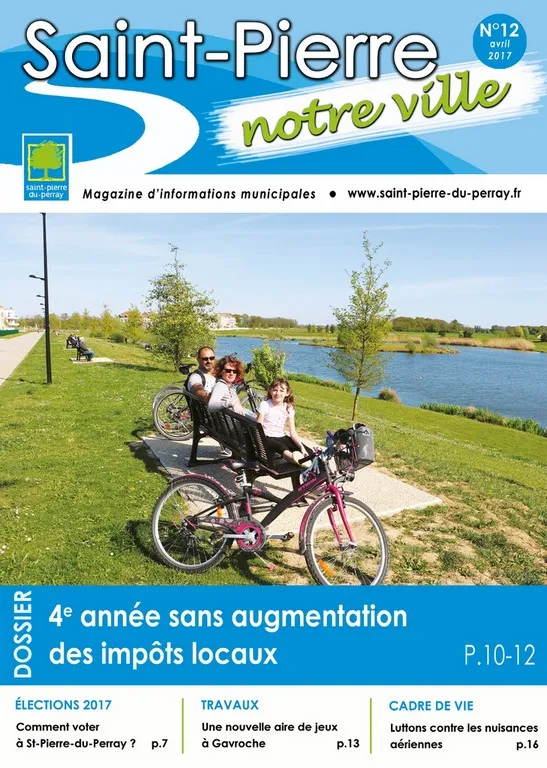 magazine municipal St Pierre du Perray avril 2017 Catherine Aliquot-Vialat