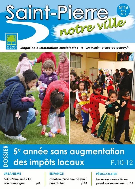 magazine municipal St Pierre du Perray avril 2018 Catherine Aliquot-Vialat