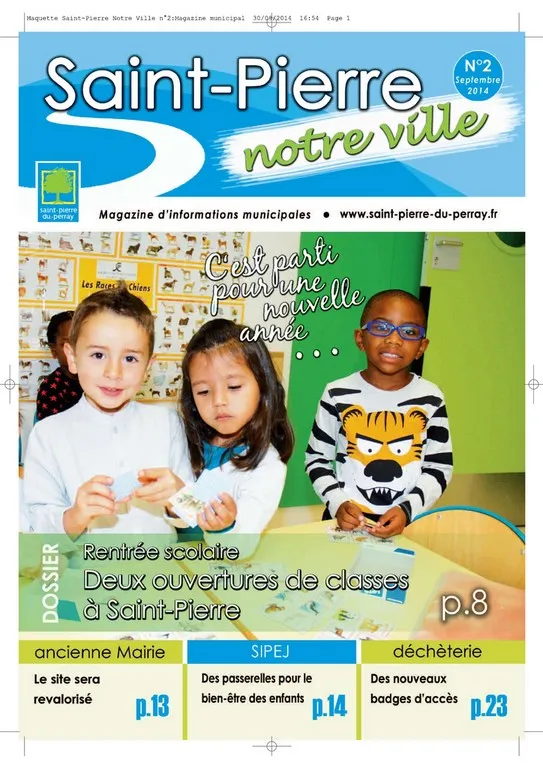 magazine municipal St Pierre du Perray septembre 2014 Catherine Aliquot-Vialat