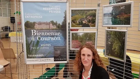 Salon du tourisme - 29 février 2020 Catherine Aliquot-Vialat, salon du tourisme, 29 février 2020, St Pierre du Perray