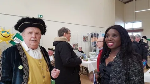 Salon du tourisme - 29 février 2020 Catherine Aliquot-Vialat, salon du tourisme, 29 février 2020, St Pierre du Perray