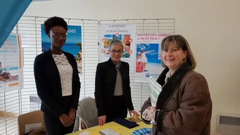 Salon du tourisme - 29 février 2020 Catherine Aliquot-Vialat, salon du tourisme, 29 février 2020, St Pierre du Perray