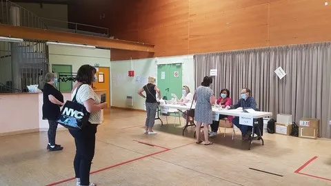 Distribution de masques Covid-19, Catherine Aliquot-Vialat, distribution de masques