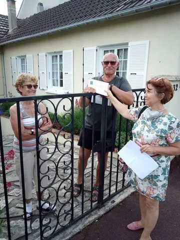 Distribution de masques Covid-19, Nicole Lanza-Laronce, Catherine Aliquot-Vialat, distribution de masques