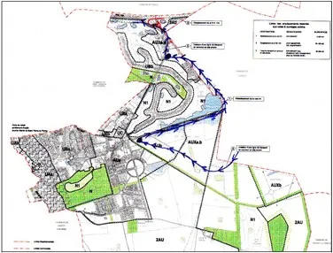 Tracé alternatif 2007 pour le Trambus à St Pierre du Perray Tracé alternatif 2007 pour le Trambus à St Pierre du Perray